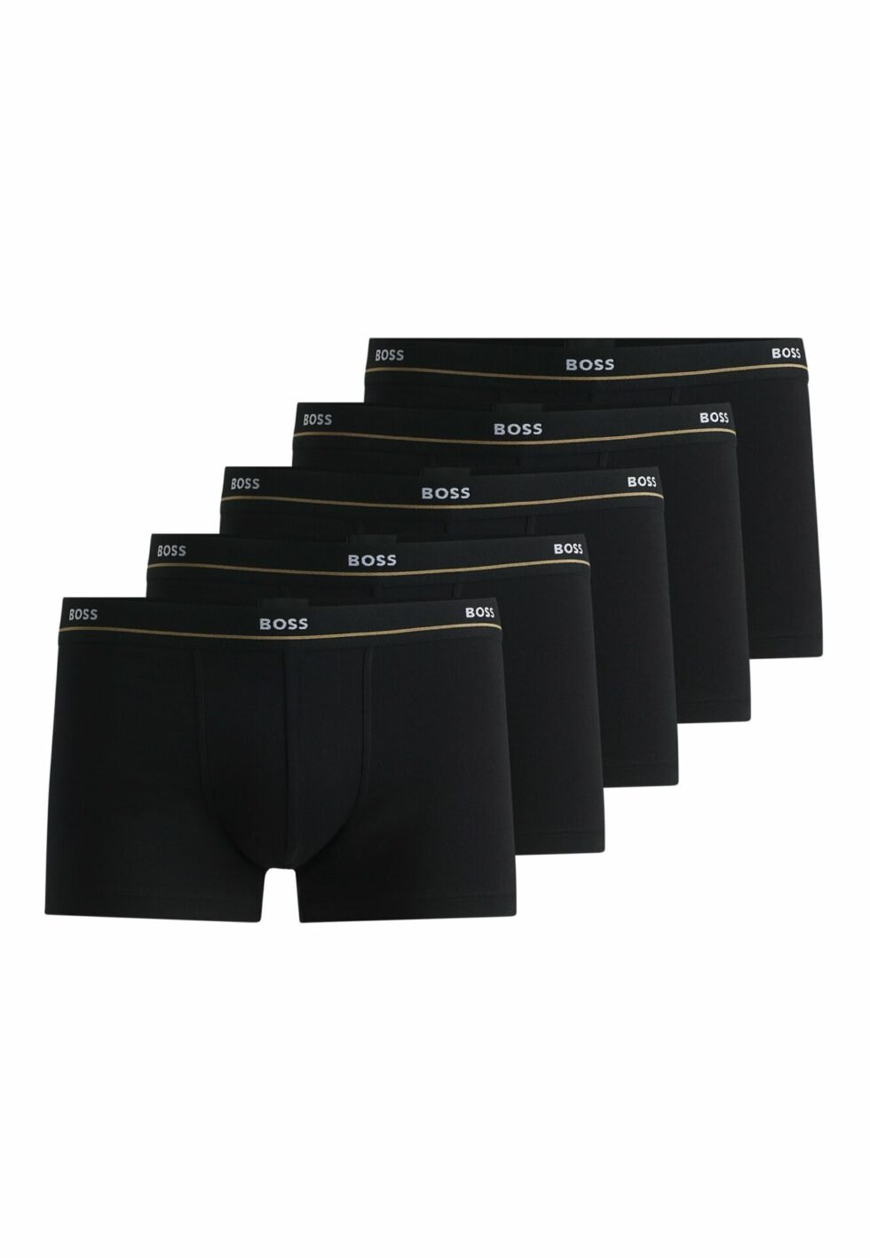 BOSS 5 PACK - Trunks - black three