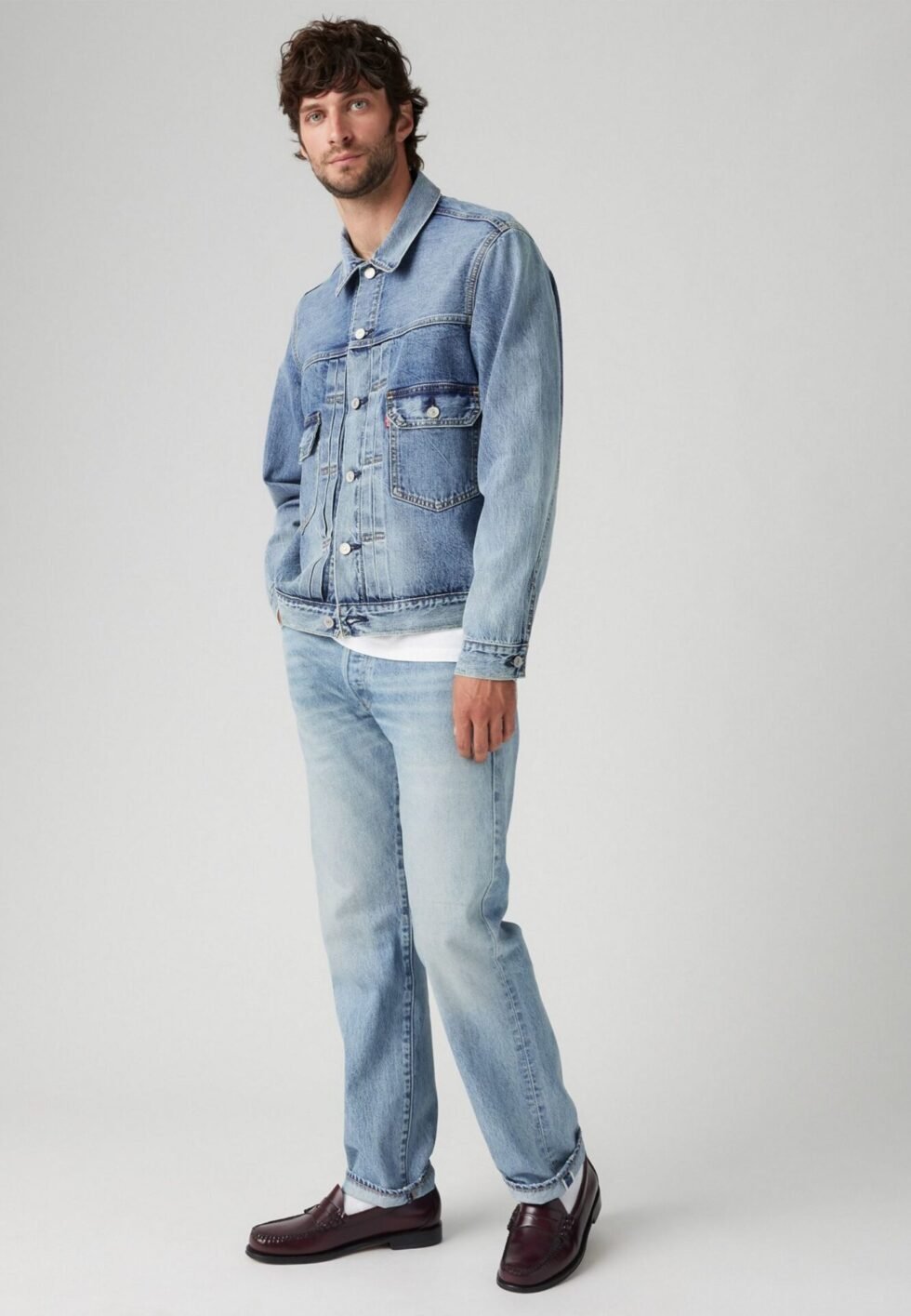 Levi's® 501® LEVI'S® ORIGINAL - Straight leg jeans - beautiful disaster selvedge