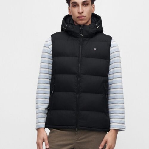 GANT ACTIVE CLOUD - Waistcoat - black