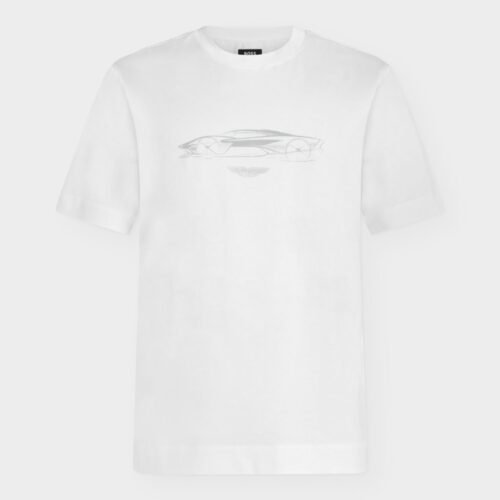 BOSS X ASTON MARTIN - Print T-shirt - white