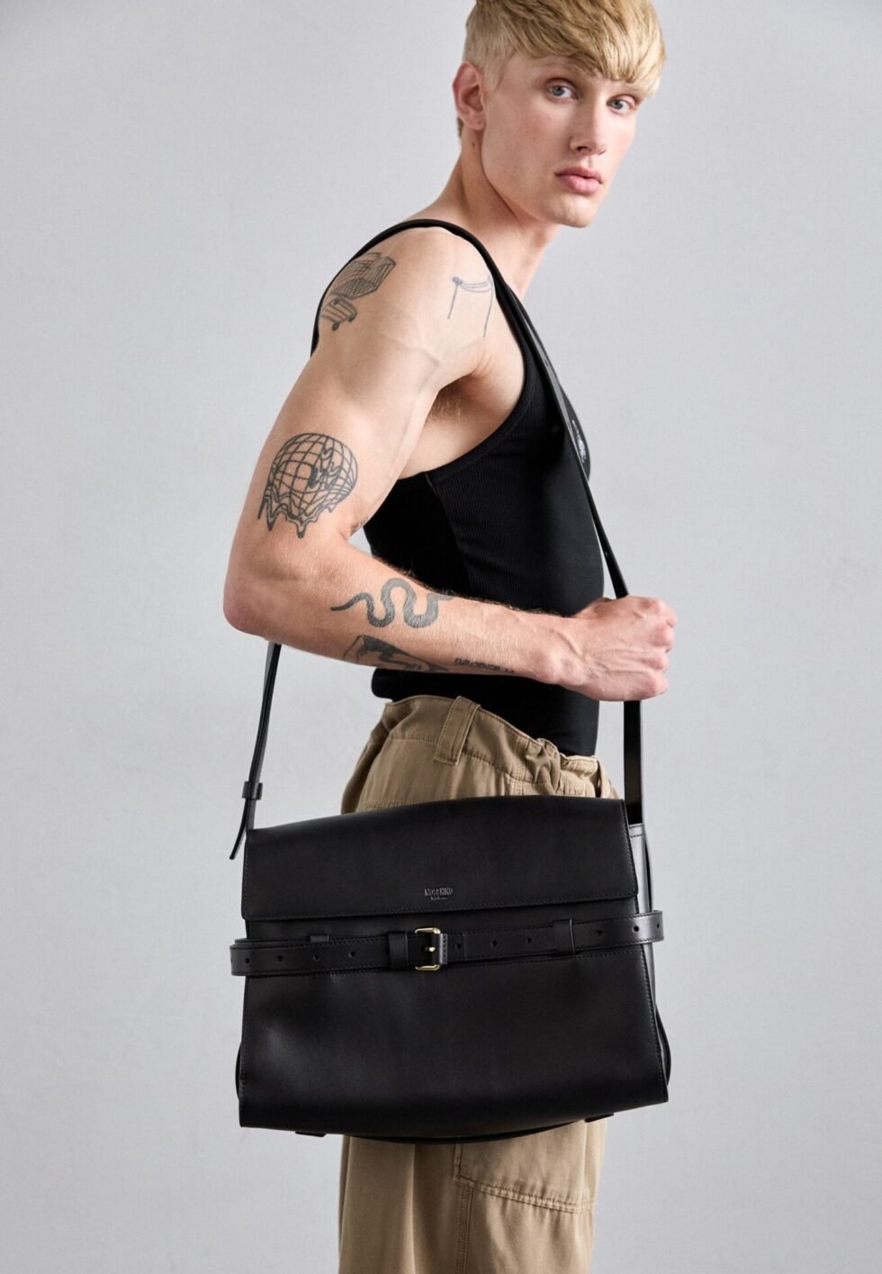 MOSCHINO BORSA - Cross body bag - nero