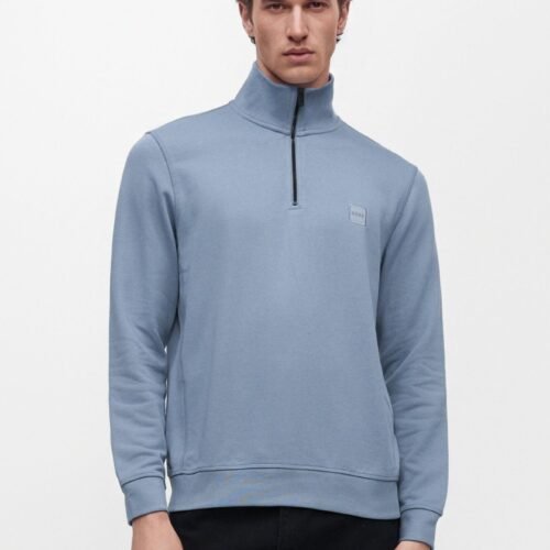 BOSS ZETRUST - Sweatshirt - medium blue
