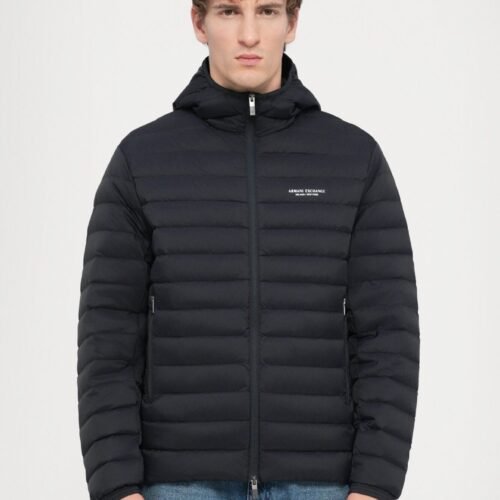 Armani Exchange Down jacket - deep navy