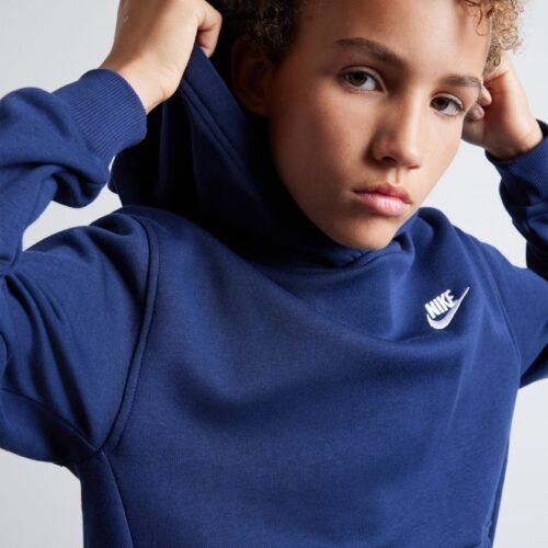 Nike Sportswear CLUB UNISEX - Hoodie - midnight navy/white