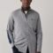Façonnable FAÇONNABLE SHIRT CLBD FLN SLEEV STRIP - Shirt - marine blue