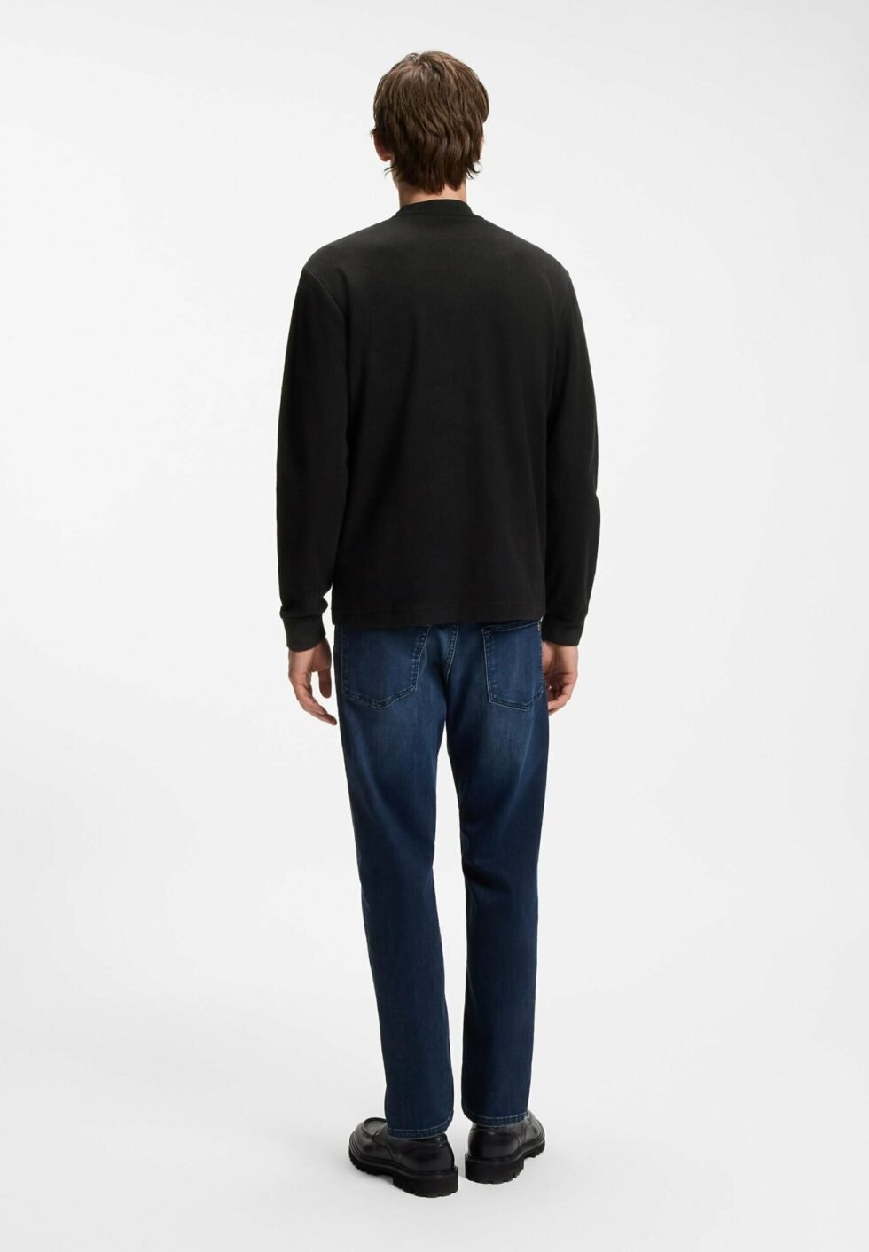BOSS Long sleeved top - black one