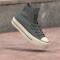 Converse CHUCK TAYLOR ALL STAR LIFT - High-top trainers - darker grey/egret/black