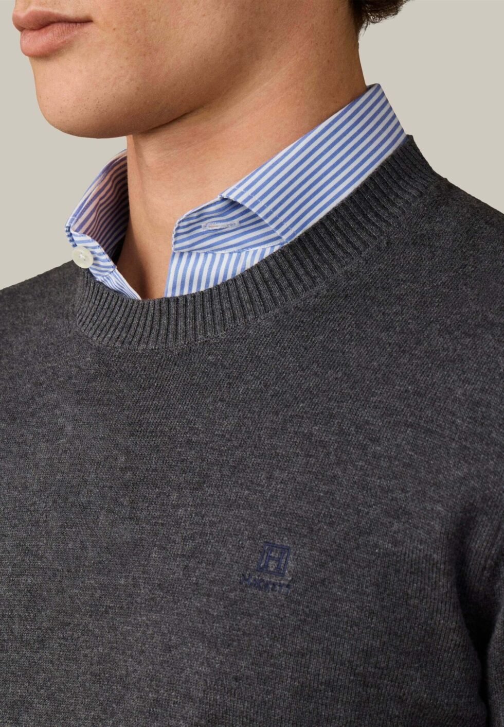 Hackett London Jumper - charcoal grey