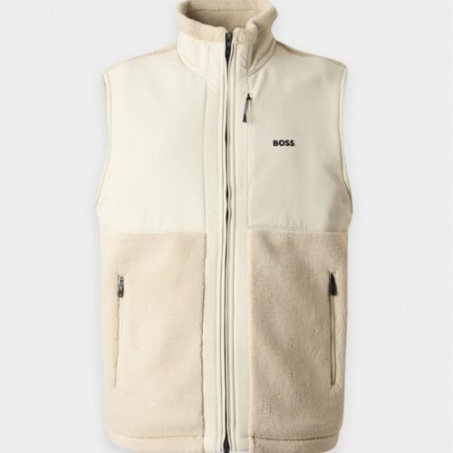 BOSS Waistcoat - pelican