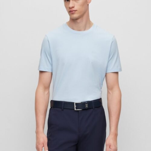 BOSS THOMPSON - Basic T-shirt - light pastel blue