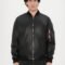 Dsquared2 Leather jacket - black