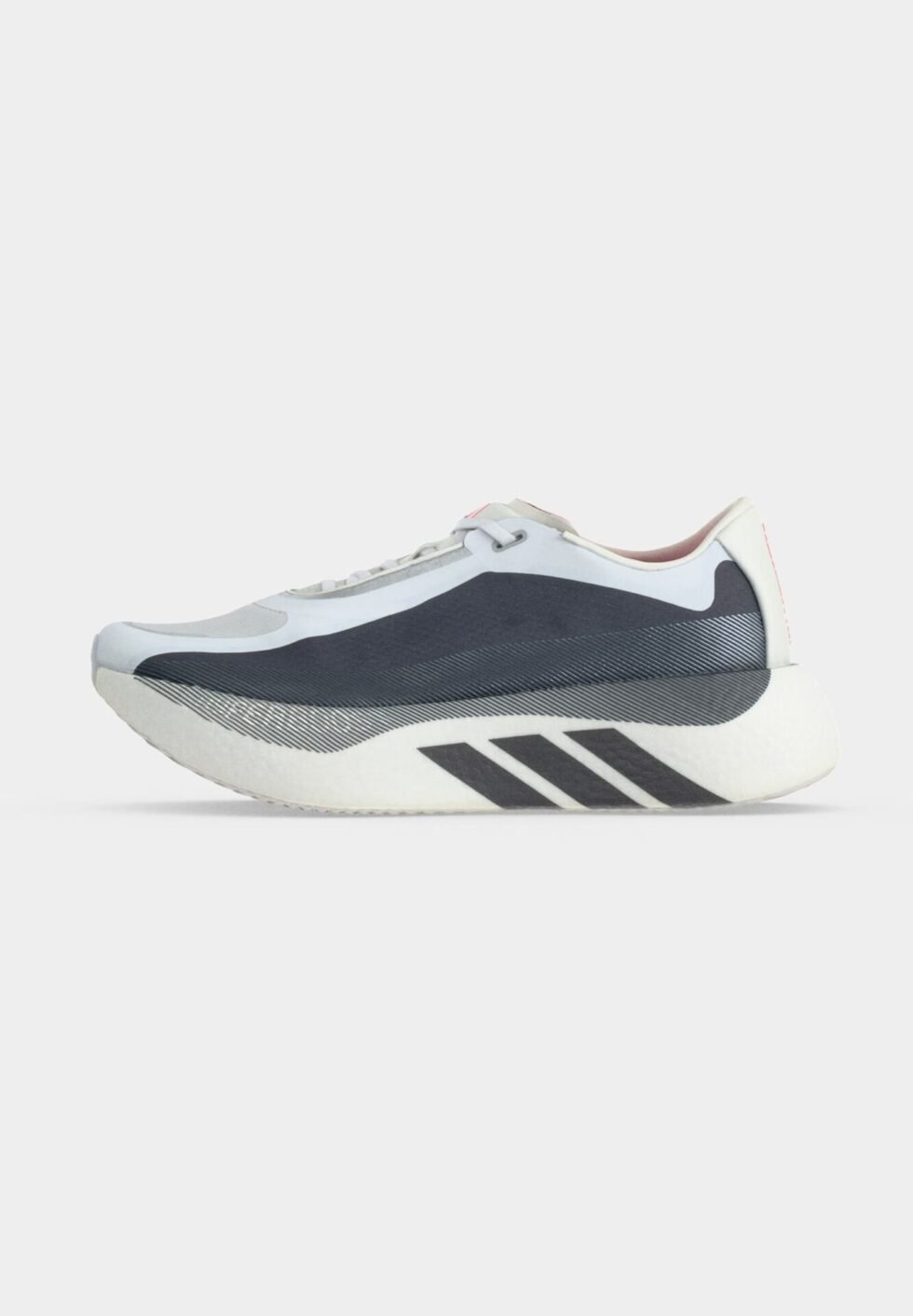adidas Performance HYPERBOOST EDGE - Road running shoes - footwear white/aurora onix/solar turbo