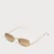 GIORGIO ARMANI UNISEX - Sunglasses - pale gold-coloured