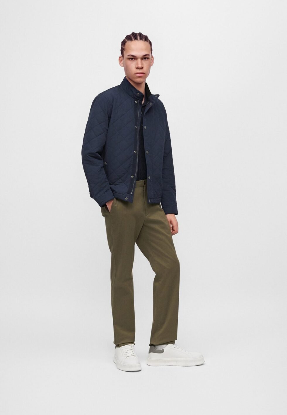 GANT CLASSIC - Light jacket - evening blue