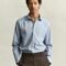 GANT FLANNEL MÉLANGE SHIRT - Shirt - light blue melange