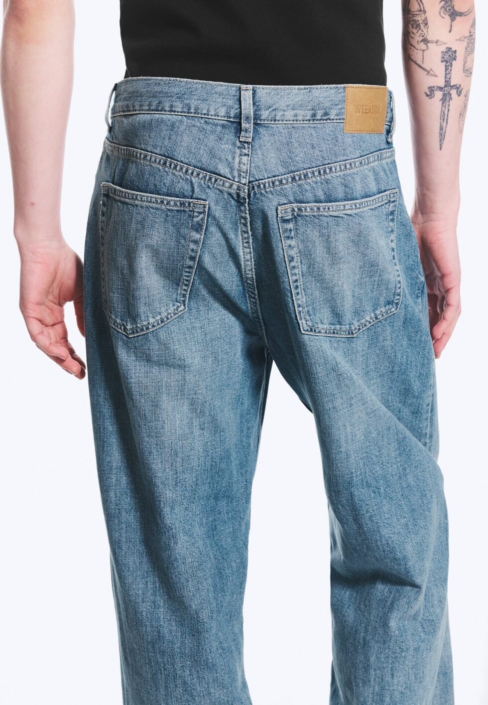 Weekday GALAXY LOOSE  - Straight leg jeans - captain blue