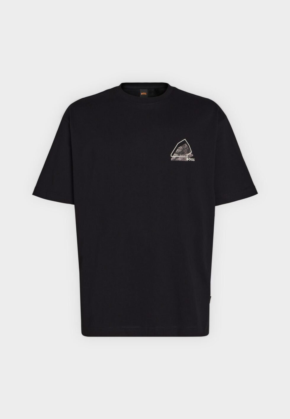 BOSS FRAME - Print T-shirt - black