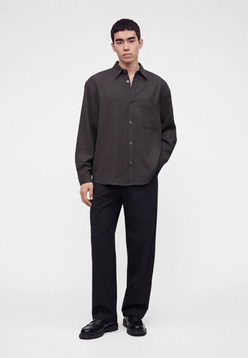 Emporio Armani SHIRT - Shirt - phantom