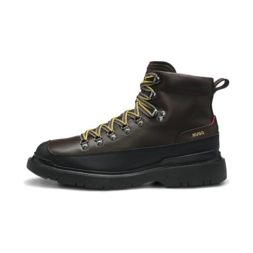 HUGO NASH_HALB_LTHL - Lace-up ankle boots - dark brown one