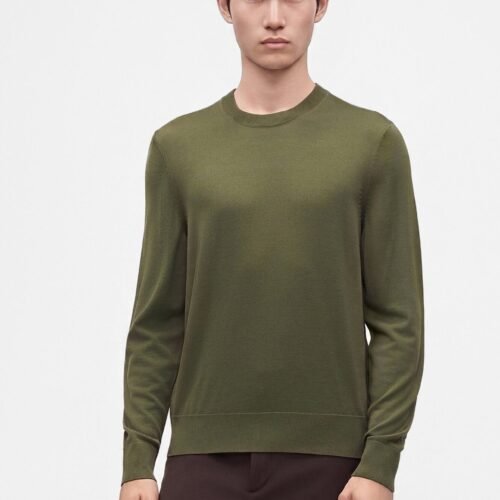 BOSS H-LENO - Jumper - open green