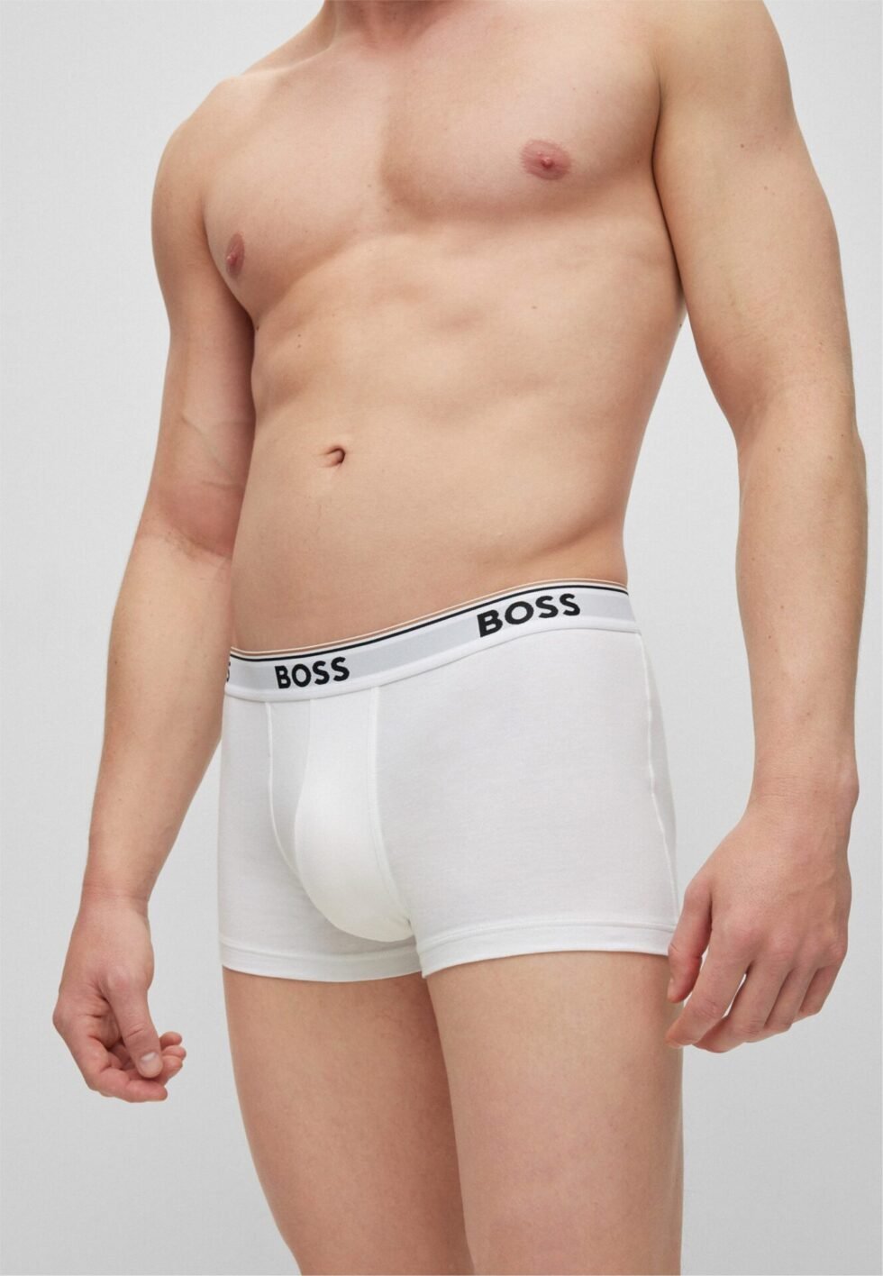 BOSS POWER 3 PACK - Trunks - white