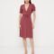 Anna Field by Zalando Jersey dress - rose brown