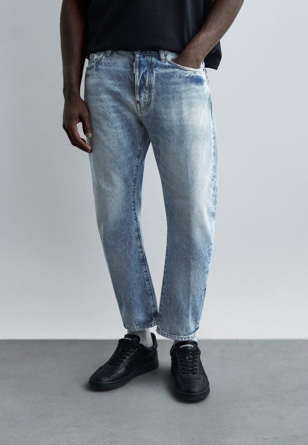 Dsquared2 Baggy Jeans - navy blue