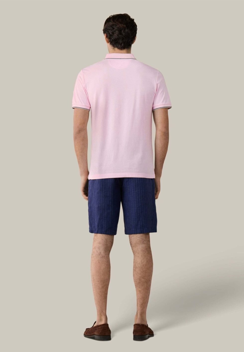 Hackett London HERITAGE TIPPED - Polo shirt - light pink