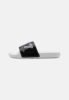 EA7 Emporio Armani UNISEX - Pool slides - black/white
