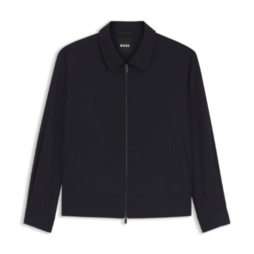 BOSS P-CARPER-ZIP-263F - Summer jacket - dark blue