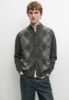 Massimo Dutti Cardigan - mottled dark grey