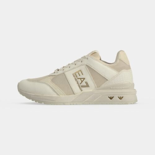 EA7 Emporio Armani EVO UNISEX  - Trainers - off white/light gold coloured