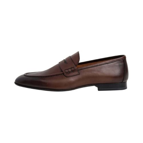 HACKETT LONDON MOCCASINS REGAL SADDLE-C - Slip-ons - dark brown