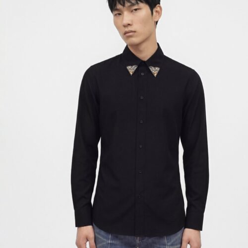 Versace INFORMAL SHIRT  - Shirt - black