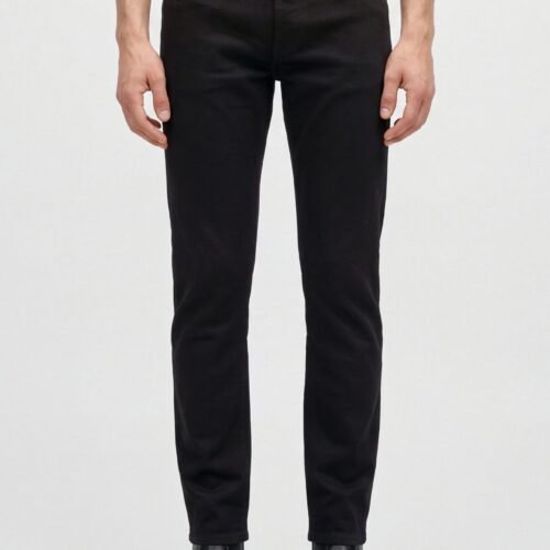BOSS DELAWARE - Slim fit jeans - black