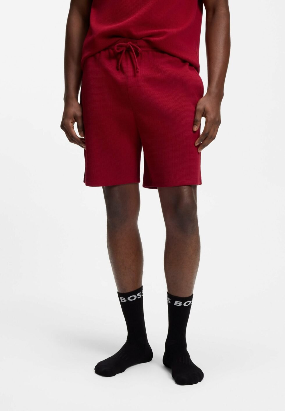BOSS Pyjama bottoms - red five