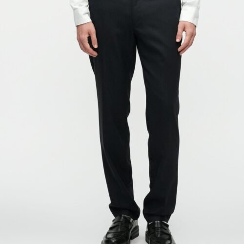 BOSS LEON - Trousers - dark blue