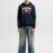 Jack & Jones Kids JJELOGO SWEAT HOOD 2 COL AW26 SN JNR - Hoodie - Blue