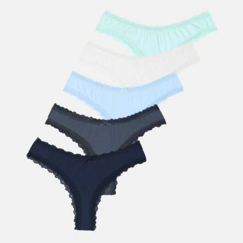 Anna Field by Zalando 5 PACK - Briefs - light blue/white/navy