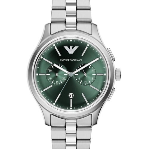 EMPORIO ARMANI TRADITIONAL - Chronograph watch - silver