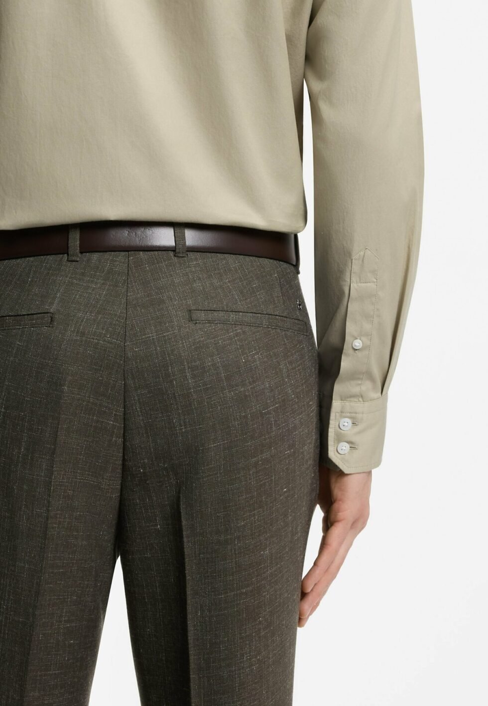 BOSS Shirt - khaki four