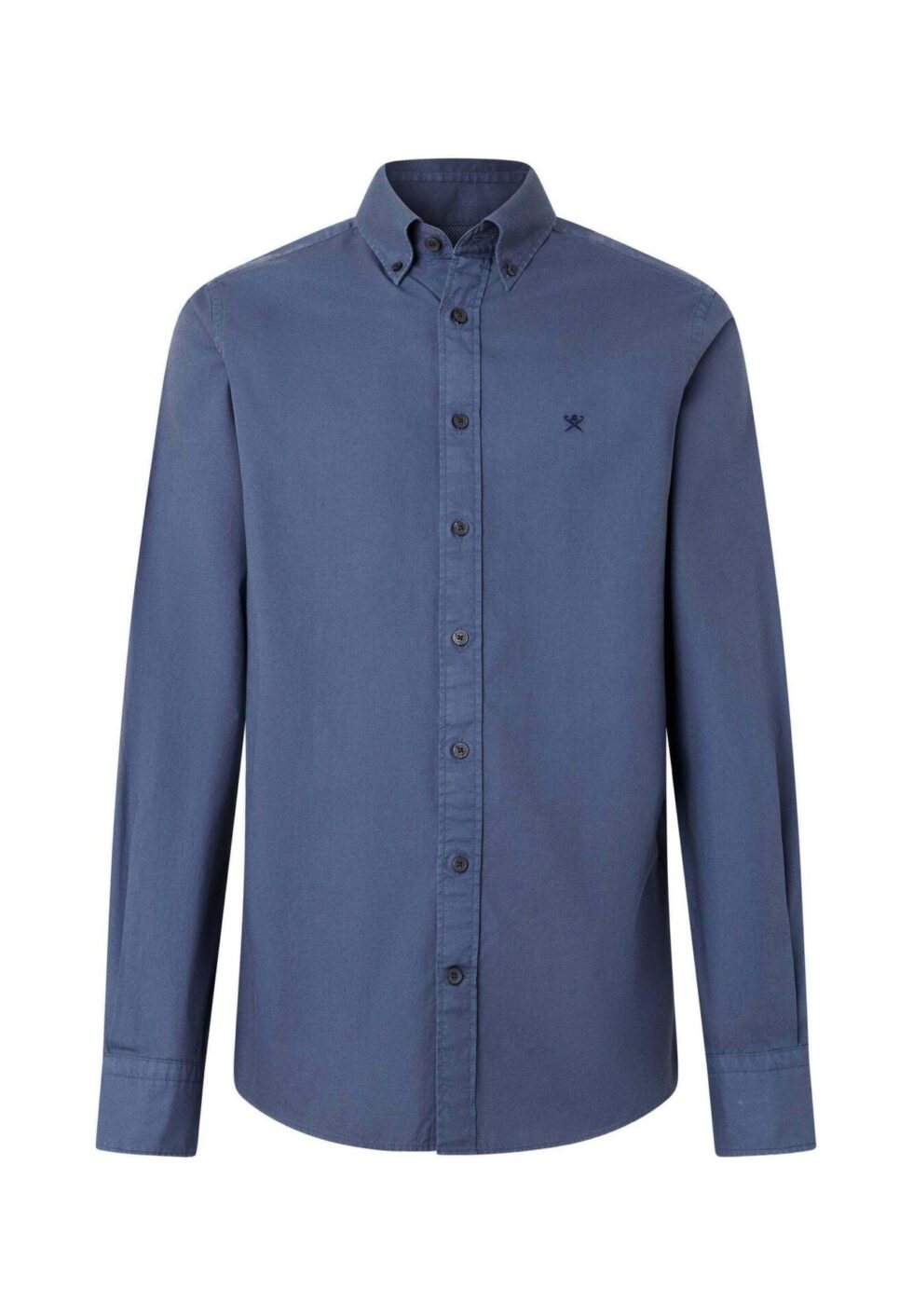 HACKETT LONDON SHIRT ESS GMT DYED OXFORD - Shirt - airforce blue