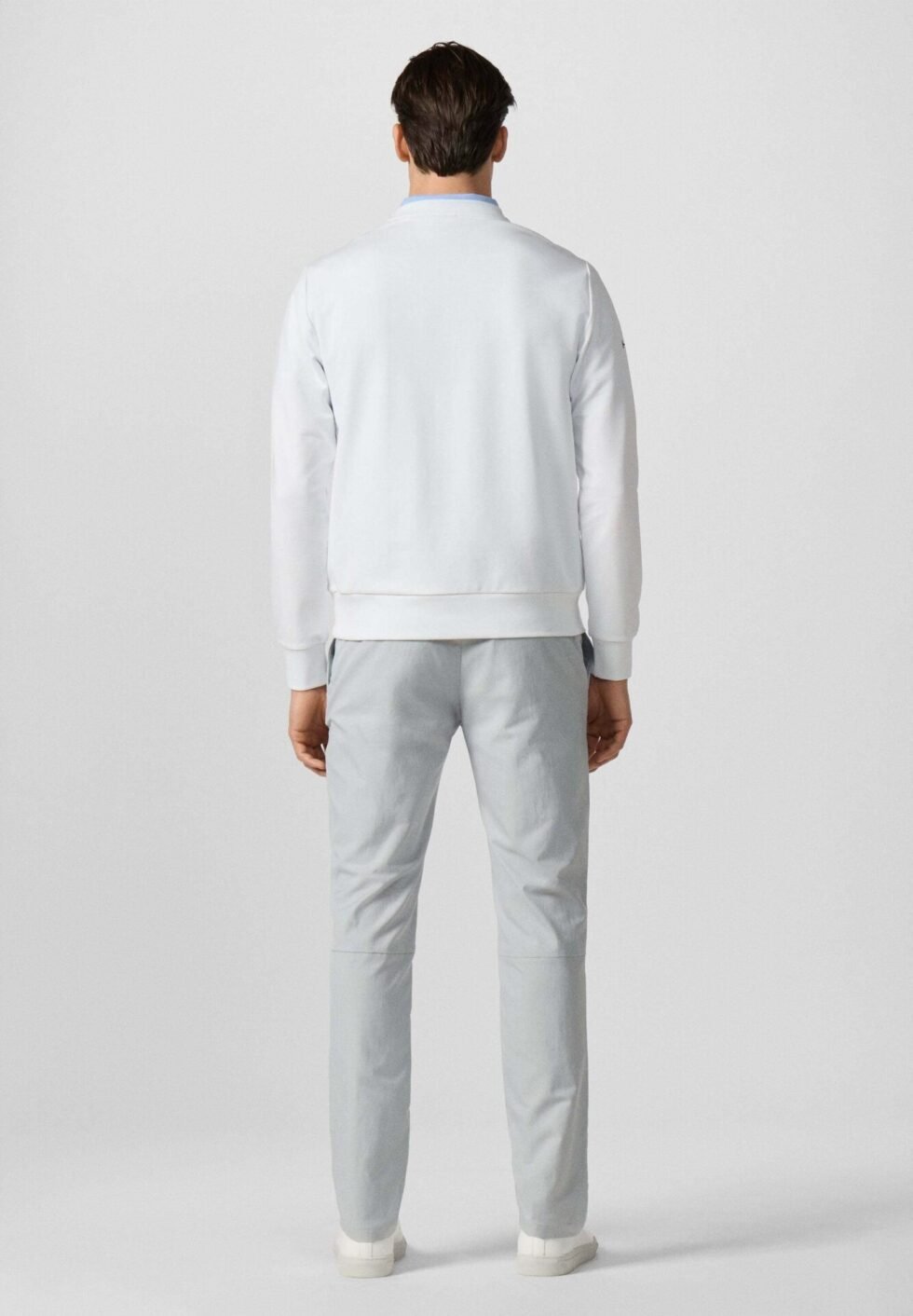 HACKETT LONDON SWEATSHIRT HS ESSENTIAL CREW - Sweatshirt - optic white