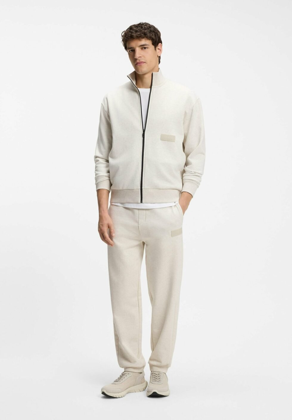 BOSS-MOTION_SLON_BKN - Trainers - open beige five