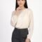 Anna Field by Zalando CHIFFON SLEEVE - Blouse - ivory
