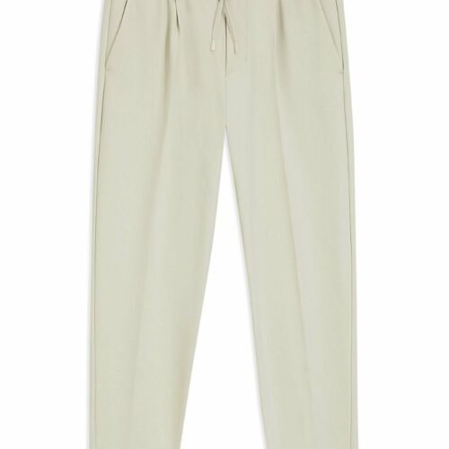 BOSS TR_CONVERT PL NETWOR - Tracksuit bottoms - light beige two