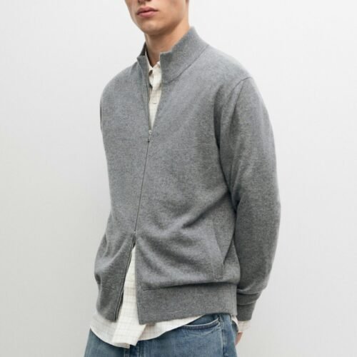 Massimo Dutti Cardigan - dark grey