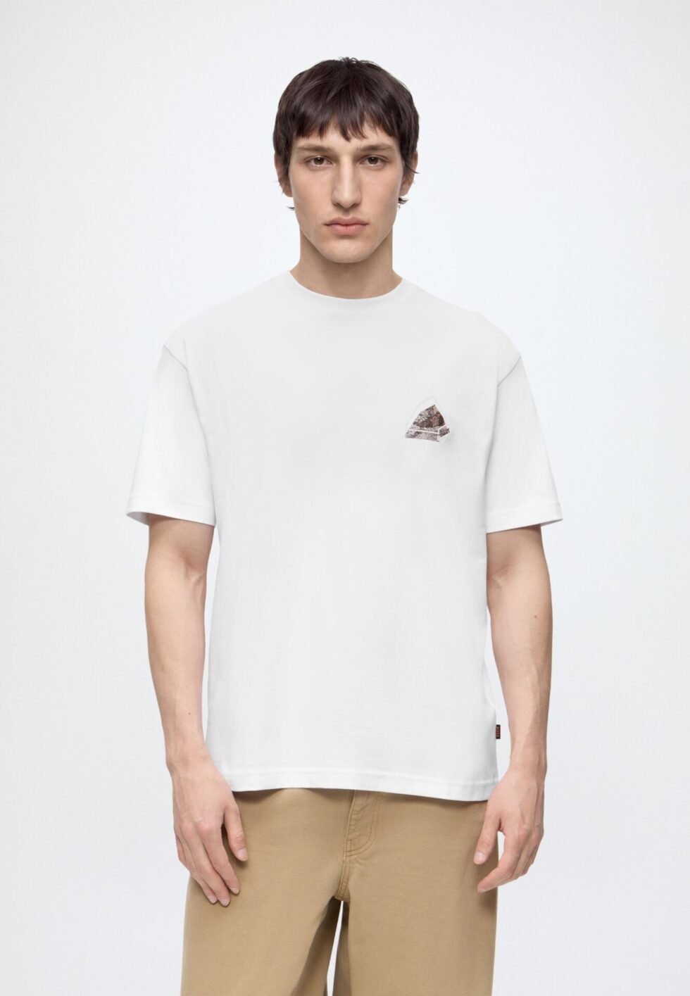 BOSS FRAME - Print T-shirt - white