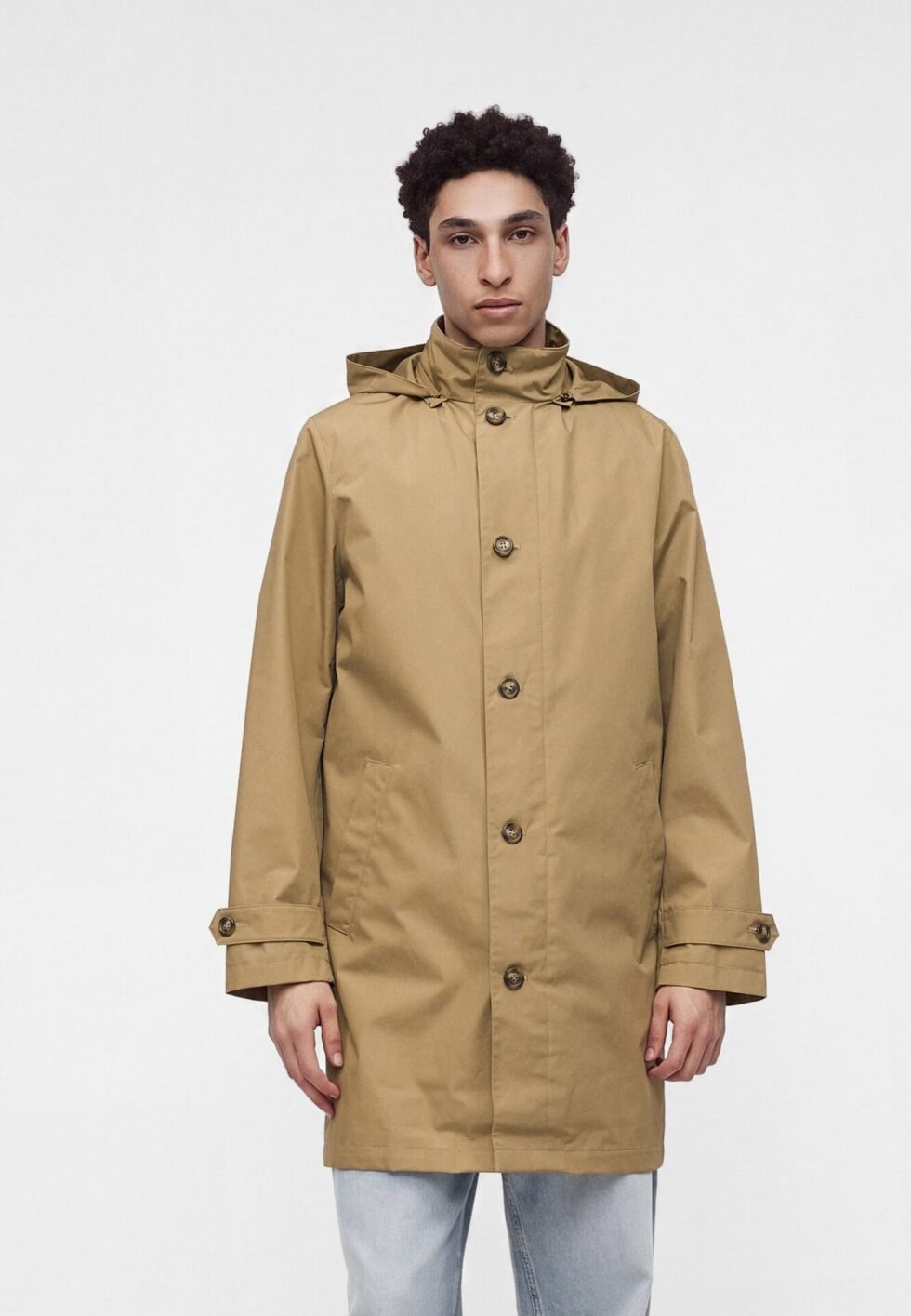 GANT DOUBLE COAT - Winter coat - light taupe