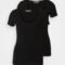 Anna Field by Zalando 2 PACK - Basic T-shirt - black